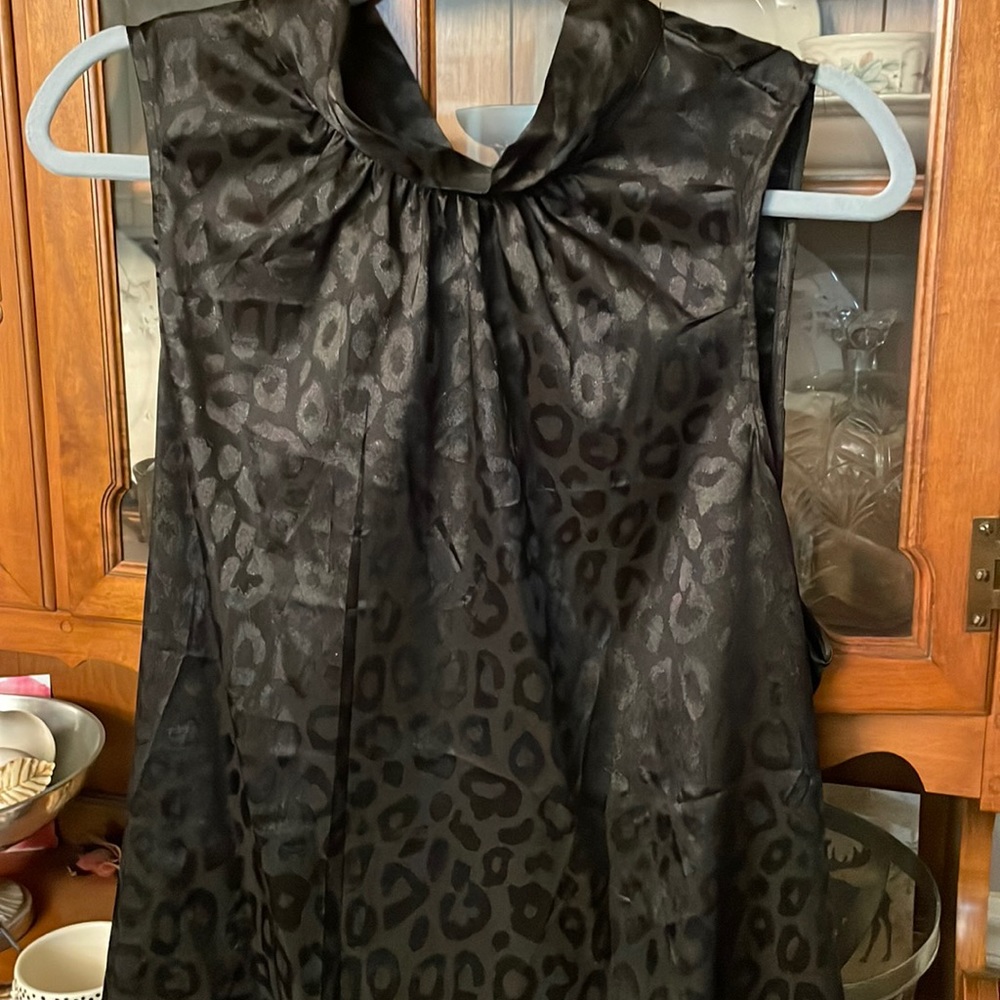 Boutique silk blouse.